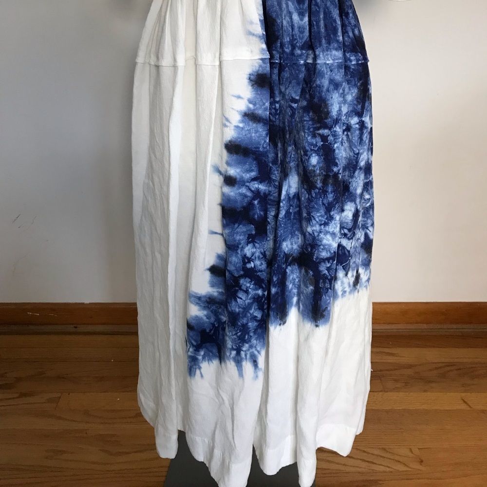 Proenza Tie Dye Linen Viscose Dress Size 8 - Picture 7 of 14